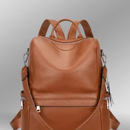 Medium 25 L Backpack Women's Fashion Backpack Purses Multipurpose Design Handbags and Shoulder Bag-image-19