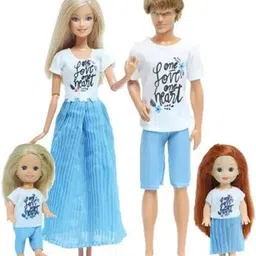 ladli Attractive Family Doll Playset with Parents and Kids, Best Toy Gift for kids-picture-21