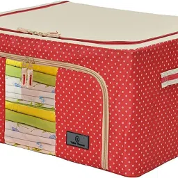 E Solutions WARDROBE ORGANISER/STORAGE BOX-253 (24LITERS) Poly-canvas Laundry Bag-image-53