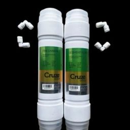 Cruze Gold Pre Carbon & Sediment Filter(2Pcs +4Elbowo)-E18 Solid Filter Cartridge-image-78