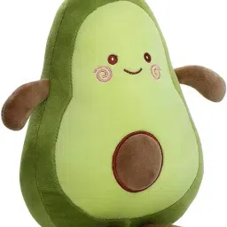 Avacado Soft Pillow Toy | Fruit Shaped Stuffed Toy | Plush Toy for Kids - 34 cm-image-11