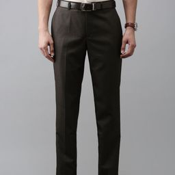 Park Avenue Men Smart Slim Fit Formal Trousers-image-1