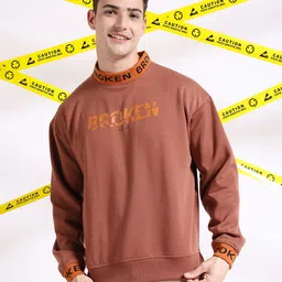 The Indian Garage Co Typography Printed Pullover-image-60