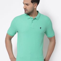 Red Tape Men Green Solid Polo Collar T-shirt-image-16