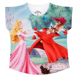 Disney by Wear Your Mind Girls Multicoloured Printed Top-image-81