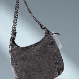 French Connection Structured Hobo Bag-18
