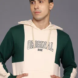 HRX by Hrithik Roshan Typography Print Hooded Sweatshirt-picture-19