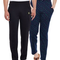 VIMAL JONNEY Men Pack Of 2 Lounge Pants D10B_D1PRT1N_002-image-95