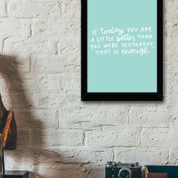TIED RIBBONS Black Inspirational Framed Poster-image-30