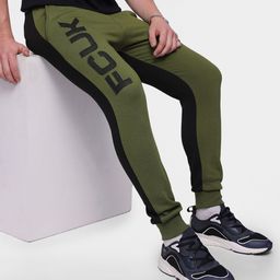 FCUK Men Brand Logo Applique Joggers-image-31