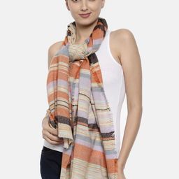 Noi Multicoloured Striped Shawl-26