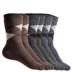 Texlon Men Pack Of 3 Assorted Calf-Length Socks-58