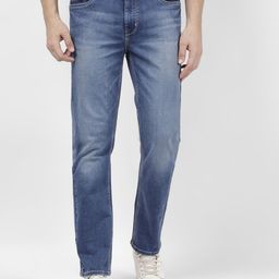 Numero Uno Men Cotton Slim Fit Light Fade Stretchable Jeans-image-35