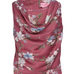 Cutecumber Kids Pink Floral Print Top-image-34