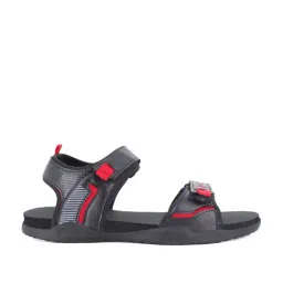 Sparx Men's Black Floater Sandals-image-80