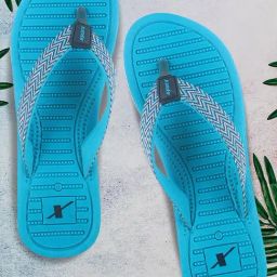 Sparx Women's Sky Blue Flip Flops-picture-30