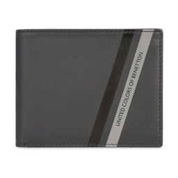 United Colors of Benetton Camben Navy Leather RFID Protected Bi-Fold Wallet-20