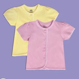 MINIKLUB Kids Multicolor Solid Top (Pack Of 2)-image-30