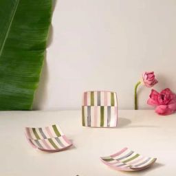 Gyamati Hand Painted Ceramic Tapas Plate - Set Of 4-picture-6