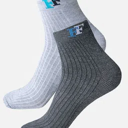 FIMS Men Pack Of 2 Quarter-Length Sports Socks-image-74