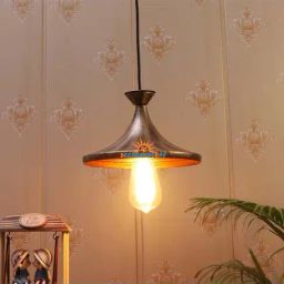DecorativeRay Yellow & Gold Aluminium Hanging Light - Set of 1-image-114
