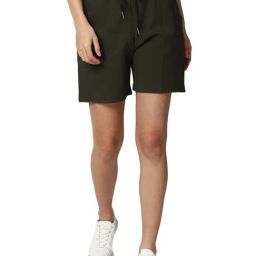 Forever 21 Olive Regular Fit Shorts-picture-38