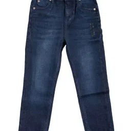 Angel & Rocket Kids Blue Solid Jeans-image-61