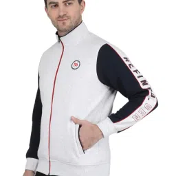 MOCA by Monte Carlo Ecru Regular Fit Printed Sweatshirt image 3