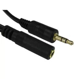 RS PRO Male 3.5 mm Stereo Jack to Female 3.5 mm Stereo Jack Aux Cable Black 3 m, 1924421-image-89