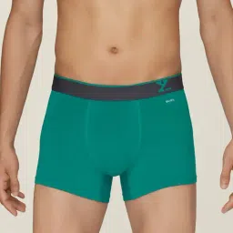 XYXX Green & Azure Blue Regular Fit Trunks - Pack of 2-picture-33