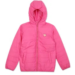 U.S. Polo Assn. Kids Fuchsia Solid Full Sleeves Jacket-image-31