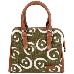 Spice Art Olive Printed Medium Handbag-picture-36