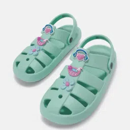 Pantaloons Junior Girls Green Clog-picture-14