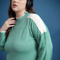 The Roadster Life Co. Plus Size Acrylic Pullover-57