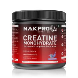 NAKPRO Creatine Monohydrate for Increase Strength & Endurance Powder - Blueberry-picture-2