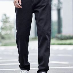THE BEETEL HOUSE Men Mid-Rise Loose Fit Denim Baggy Jeans-image-87