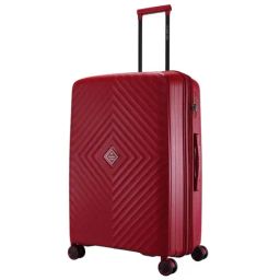 Nasher Miles Antwerp Hard-Sided Polypropylene Check-in Luggage Maroon 28 inch |75cm Trolley Bag-picture-11