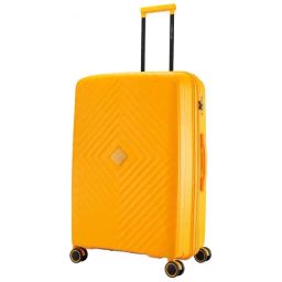 Nasher Miles Antwerp Hard-Sided Polypropylene Check-in Luggage Yellow 28 inch |75cm Trolley Bag-picture-15