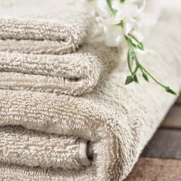 DDECOR Live Beautiful Light Grey Cotton 625 GSM Bath Towel - Set of 1-45