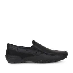 Bata Men's Black Loafers-image-81