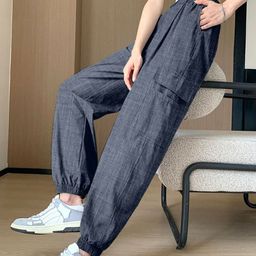 Moda Rapido Women Comfort Loose Fit Easy Wash Cargos Trousers-picture-26
