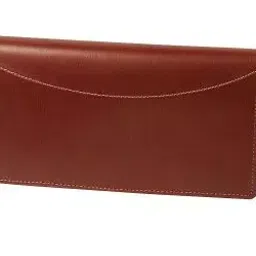 Sukeshcraft Passport Cheque Book Currency Credit Card Zipper Safe Brown-image-12