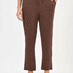 Dreamz by Pantaloons Brown Cotton Printed Pyjama-image-119
