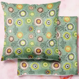ArtzFolio Multicoloured Set of 2 Square Cushion Covers-13