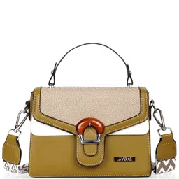 Luvoksi Women Textured PU Structured Sling Bag-9