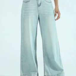 Showoff Blue Relaxed Fit Jeans-image-90