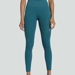 Puma Green High Rise Sports Tights-image-90