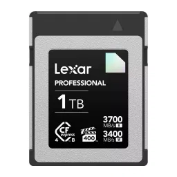 Lexar Professional CFexpress 4.0 Type B Memory Card 1 TB Upto 3700 Mbps Read & 3400 Mbps Write Speed, DIAMOND-14