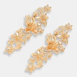 Sohi Gold Plated Party Designer Stone Dangler Earrings-23