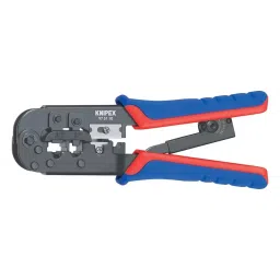 KNIPEX CRIMP TOOL, FOR RJ11, RJ12 AND RJ45, 97 51 10-5